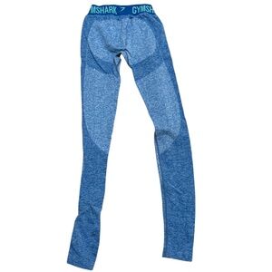 Gymshark Heather Blue Performance Leggings